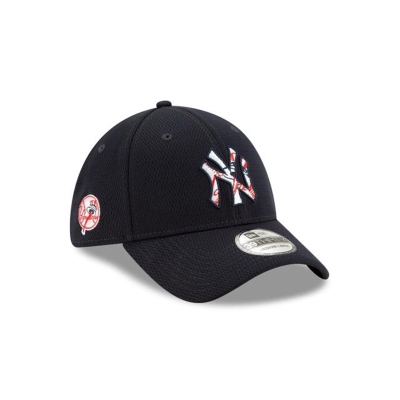 Sapca New Era New York Yankees MLB Batting Practice 39THIRTY Stretch Fit - Albastri